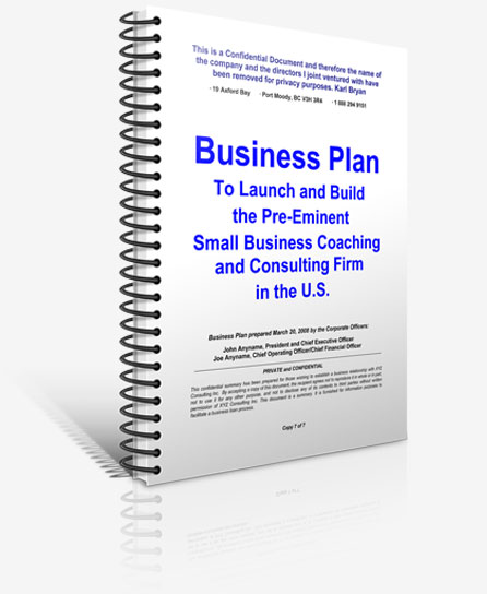 Karl Bryan - Business and Marketing Plan